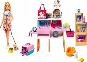Lalka Barbie Mattel - Salon dla zwierzaków (GRG90) 1