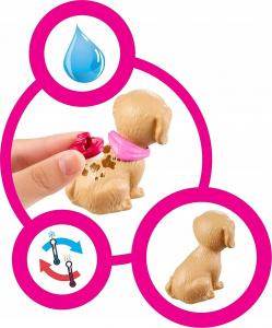 Lalka Barbie Mattel - Salon dla zwierzaków (GRG90) 2