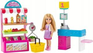 Lalka Barbie Barbie Lalka Barbie Chelsea sklepik zestaw (GTN67) 1