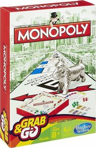 Hasbro Gra planszowa Monopoly Grab and Go 1