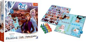 Trefl Gra 2w1 Chinczyk Węże i drabiny Frozen 2 2