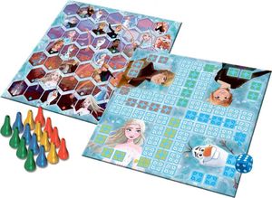 Trefl Gra 2w1 Chinczyk Węże i drabiny Frozen 2 3