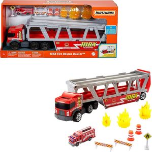 Mattel Pojazd Matchbox Transporter Woź strażacki 1