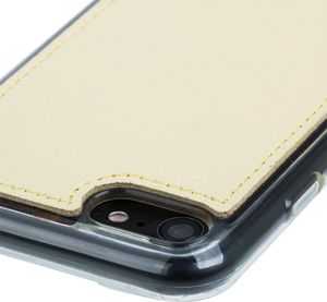 Surazo Etui na tył telefonu Surazo skóra naturalna Back case - Pastel Żółty 4