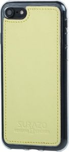Surazo Etui na tył telefonu Surazo skóra naturalna Back case - Pastel Cytrynowy 5