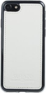 Surazo Etui na tył telefonu Surazo skóra naturalna Back case - Pastel Porcelanowy 1
