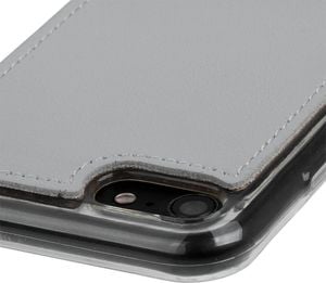 Surazo Etui na tył telefonu Surazo skóra naturalna Back case - Pastel Szary 4