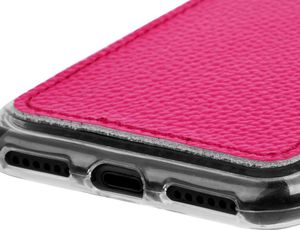 Surazo Etui na tył telefonu Surazo skóra naturalna Back case - Ferro Różowy 3