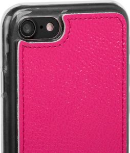 Surazo Etui na tył telefonu Surazo skóra naturalna Back case - Ferro Różowy 4