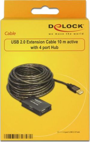HUB USB Delock 4x USB-A 2.0 (82748) 2