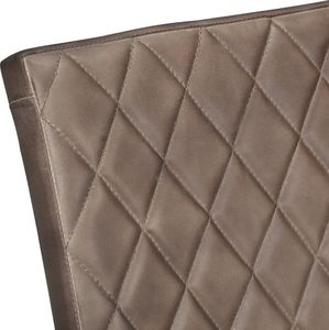 vidaXL Krzesła stołowe, wspornikowe, 2 szt., brązowe, skóra naturalna 6