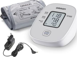 Ciśnieniomierz Omron  OMRON Ciśnieniomierz M2 Basic HEM-7121J-E + Zasilacz 1