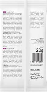 Apis Kakadu plum śliwkowa maska algowa z nasionami chia 20g 2