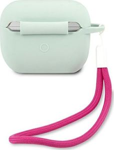 Guess Etui ochronne GUACAPLSVSBF Silicone Vintage do AirPods Pro niebiesko-różowe 2