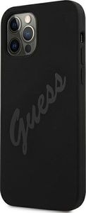 Guess Etui Guess GUHCP12LLSVSBK Apple iPhone 12 Pro Max czarny/black hardcase Script Vintage 2