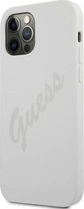 Guess Etui Guess GUHCP12LLSVSCR Apple iPhone 12 Pro Max kremowy/cream hardcase Script Vintage 2