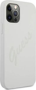 Guess Etui Guess GUHCP12LLSVSCR Apple iPhone 12 Pro Max kremowy/cream hardcase Script Vintage 4