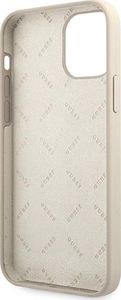 Guess Etui Guess GUHCP12LLSVSGP Apple iPhone 12 Pro Max szaro różowy/grey pink hardcase Silicone Vintage 7