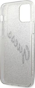 Guess Etui Guess GUHCP12MPCUGLSGO Apple iPhone 12/12 Pro złoty/gold hardcase Glitter Gradient Script 7