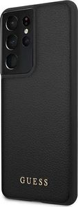 Guess Etui Guess GUHCS21LIGLBK Samsung Galaxy S21 Ultra czarny/black hard case Iridescent 2