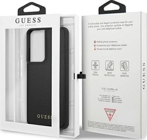 Guess Etui Guess GUHCS21LIGLBK Samsung Galaxy S21 Ultra czarny/black hard case Iridescent 8
