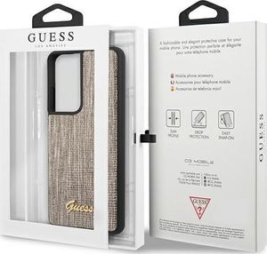 Guess Etui Guess GUHCS21LPCUMLLIGO Samsung Galaxy S21 Ultra złoty/gold hardcase Lizard Collection 8