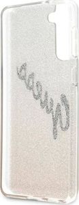 Guess Etui Guess GUHCS21MPCUGLSGO Samsung Galaxy S21+ Plus złoty/gold hardcase Glitter Gradient Script 7