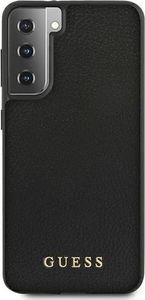 Guess Etui Guess GUHCS21SIGLBK Samsung Galaxy S21 czarny/black hard case Iridescent 3