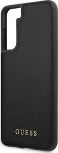 Guess Etui Guess GUHCS21SIGLBK Samsung Galaxy S21 czarny/black hard case Iridescent 6