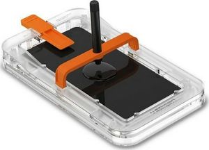 Spigen Szkło hartowane z klejem UV Spigen Glas.TR Platinum Samsung Galaxy S21 Ultra 2