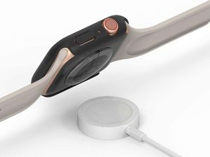 Ringke Etui Nakładka Ringke Slim Apple Watch 44mm Matte Black + Clear [2 PACK] 2