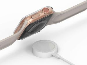 Ringke Etui Nakładka Ringke Slim Apple Watch 44mm Matte Black + Clear [2 PACK] 3