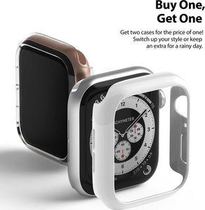 Ringke Etui Nakładka Ringke Slim Apple Watch 44mm Metallic Blue + Clear [2 PACK] 2