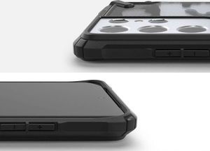 Ringke Etui Ringke Fusion-X Design Samsung Galaxy S21 Ultra Camo (Moro) Black 3