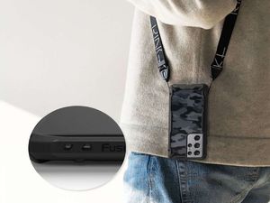 Ringke Etui Ringke Fusion-X Design Samsung Galaxy S21 Ultra Camo (Moro) Black 6