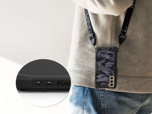 Ringke Etui Ringke Fusion-X Design Samsung Galaxy S21+ Plus Camo (Moro) Black 5