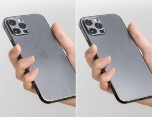 Ringke Matowa Folia Ringke Invisible Defender na tył iPhone 12 mini [2 PACK] 8