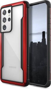 X-doria X-Doria Raptic Shield - etui aluminiowe Samsung Galaxy S21 Ultra Antimicrobial protection red 3
