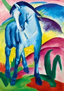 Bluebird Puzzle Puzzle 1000 Niebieski koń, Franz Marc 1911 2