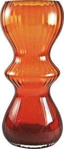 Inter-Deco Pomarańczowy , szklany wazon 1