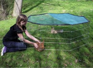 Kerbl Kojec, wybieg, klatka dla królika, świnki 8 el. 3