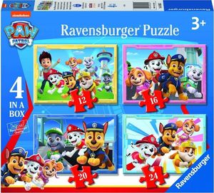 Ravensburger Puzzle 4w1 Drużyna Psi Patrol 1