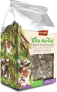 Vitapol Chleb świętojański przysmak królika gryzoni Herbal 1