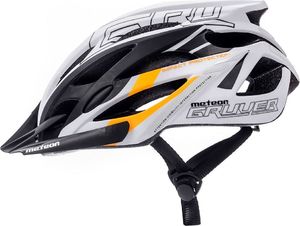 Meteor KASK ROWEROWY METEOR GRUVER white/black/orange M 2