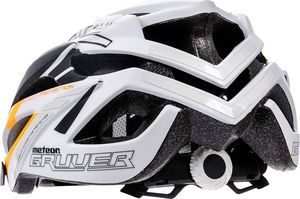 Meteor KASK ROWEROWY METEOR GRUVER white/black/orange L 4