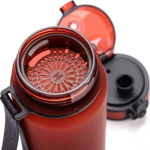 Meteor Butelka z sitkiem czerwona 650 ml 5