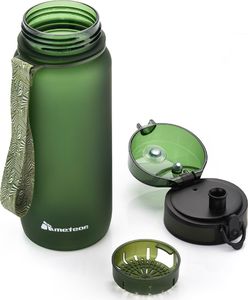Meteor Butelka z sitkiem zielona 650 ml 3