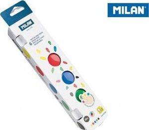 Milan Farby do malowania palcami 6 kolorów x 25ml MILAN 1