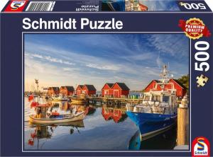 Schmidt Spiele Puzzle PQ 500 Port rybacki/Weisse Wiek G3 1