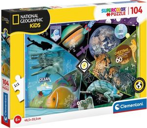 Clementoni Puzzle 104 National Geo Kids Explorers in Training 1